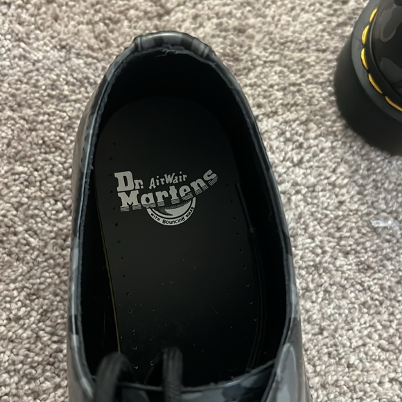 Dr. Martens Skull Leopard Oxfords - Picture 3 of 4